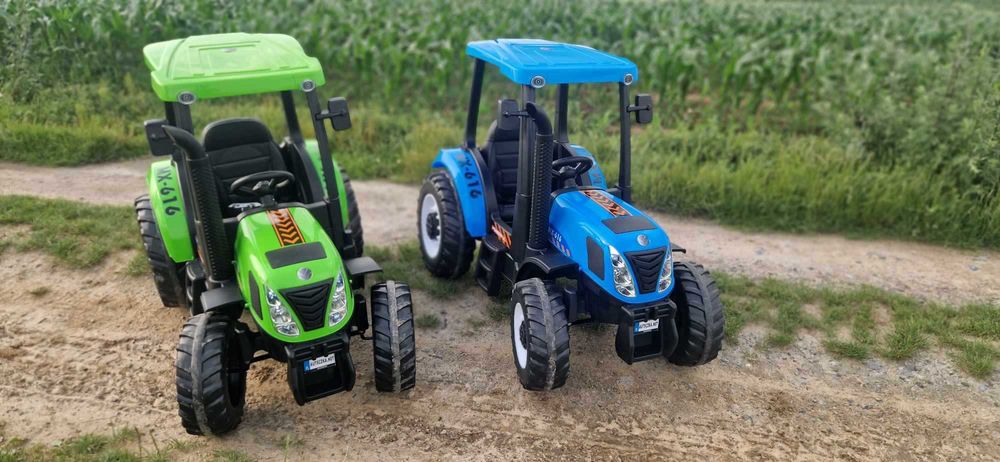 Traktorek na akumulator 24V dla dzieci NEW HOLLAND T7 A011
