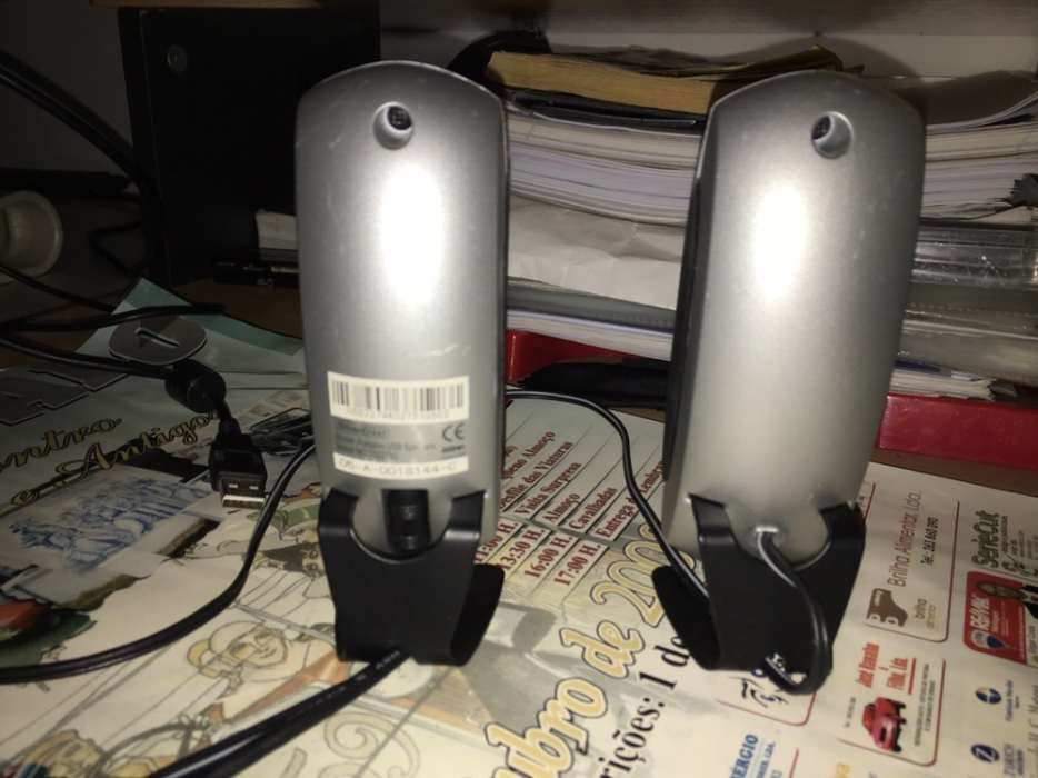 Colunas ligaçao USB