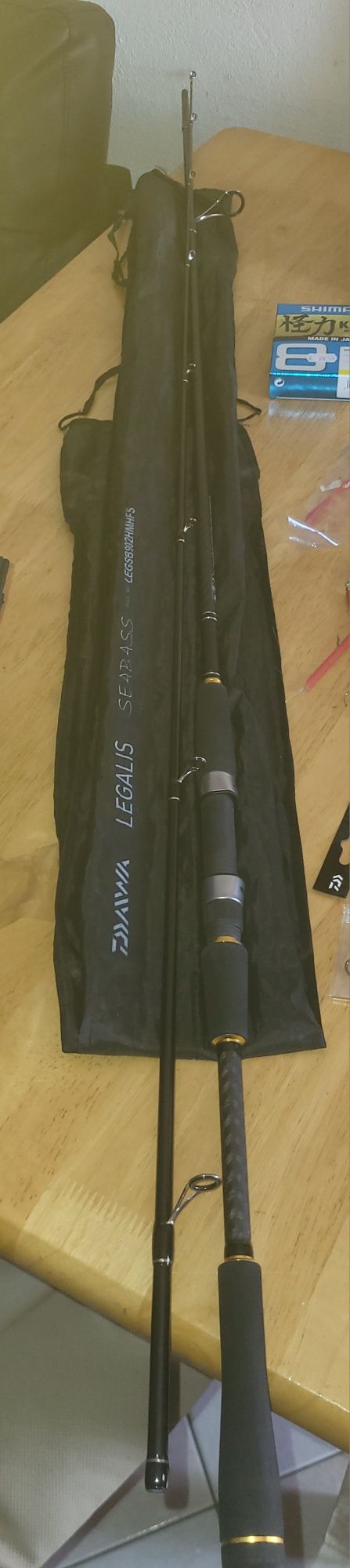 Conjuto pesca spinning