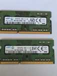 Pamięć RAM2 x  Samsung 4GB DDR3L SO-DIMM 12800S do laptopa