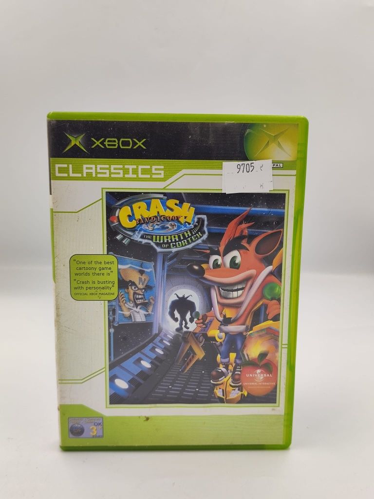 Crash The Wrath Of Cortex Xbox nr 9705