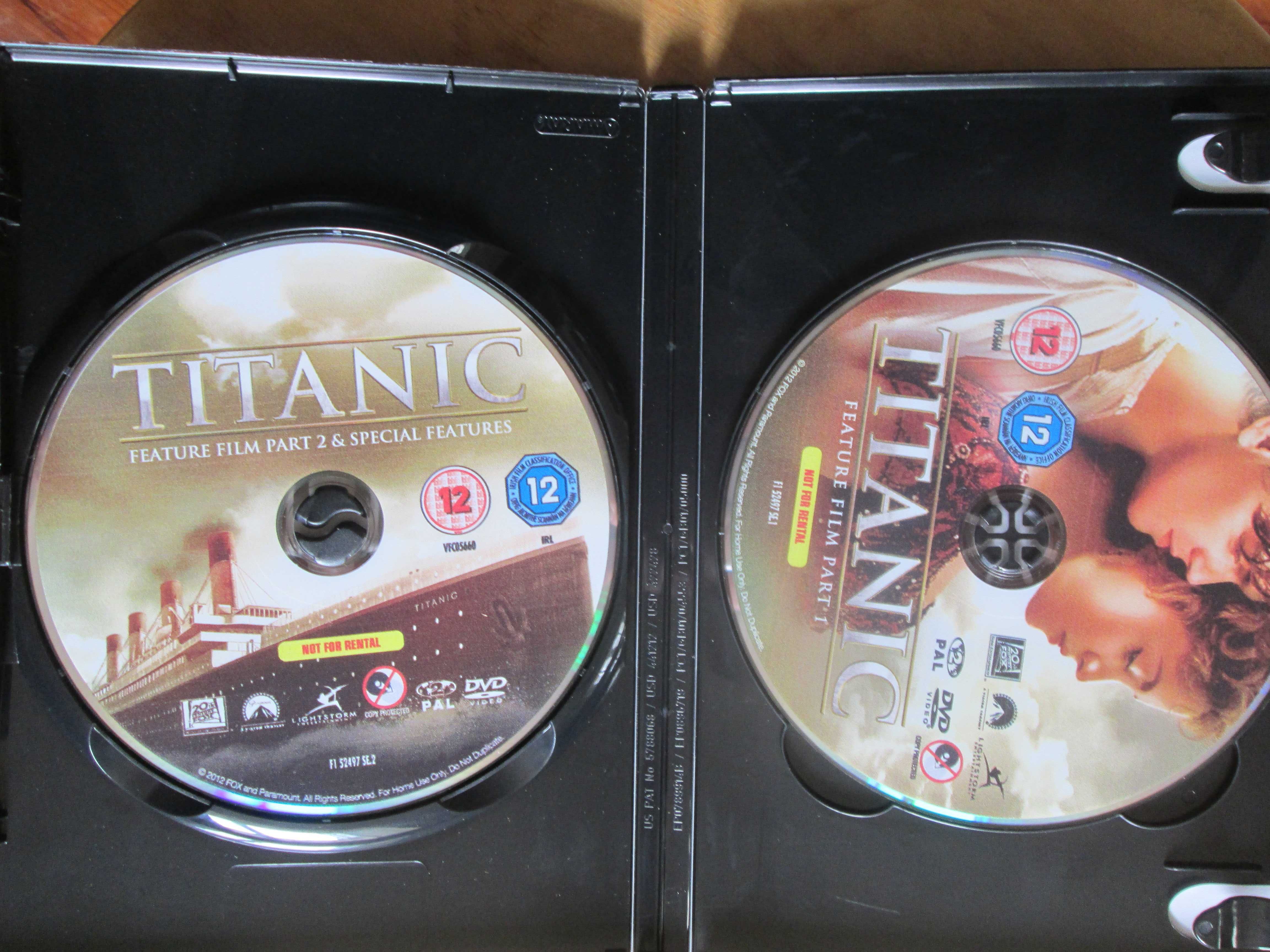 DVD Titanic, James Cameron, com DiCaprio, Kate Winslet - ed. especial
