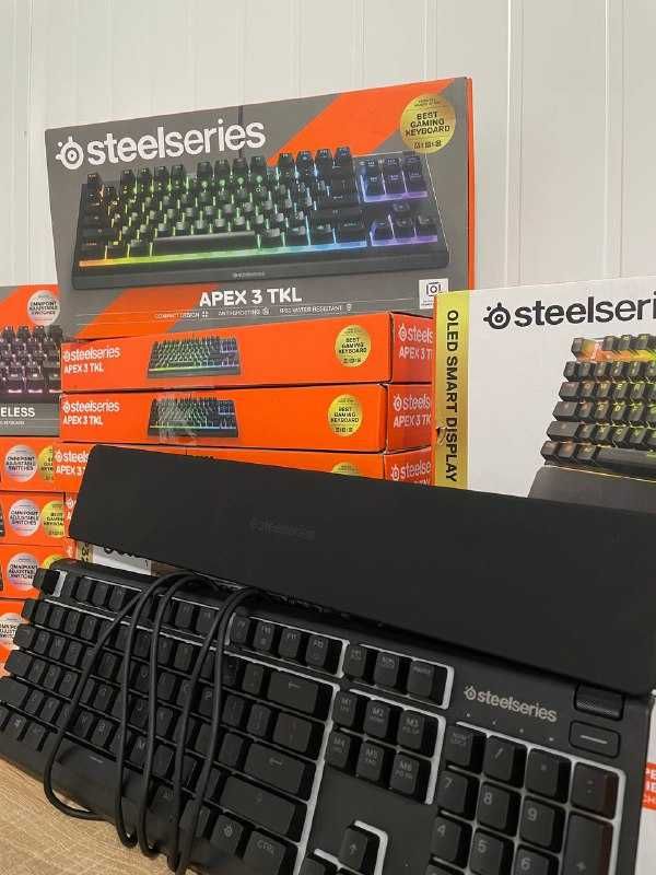 Ігрова клавіатура Steelseries apex 3, apex 5, apex pro mini