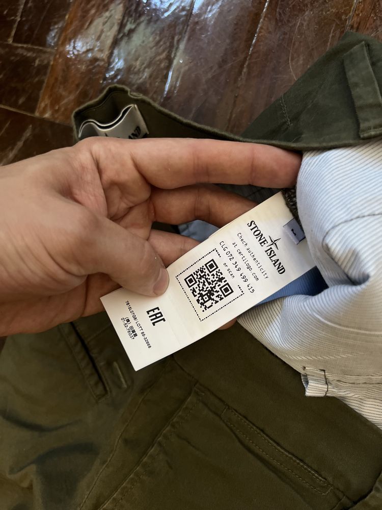 Шорты котон хлопок Stone Island оригинал без нюансов размер M
