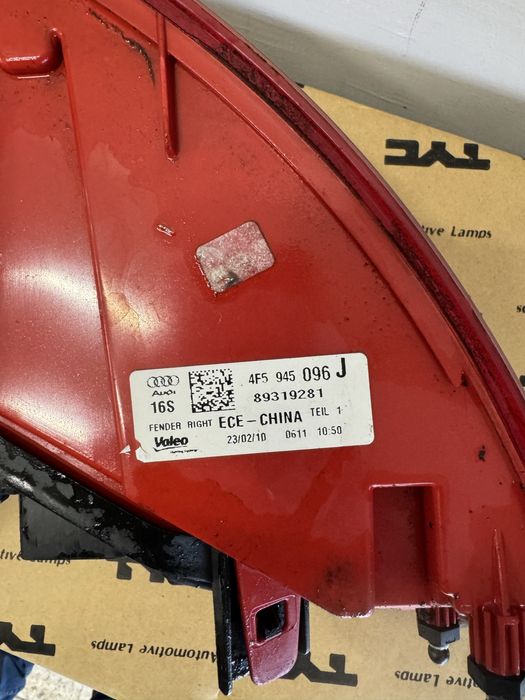 Lampy tylne audi a6 c6 sedan led