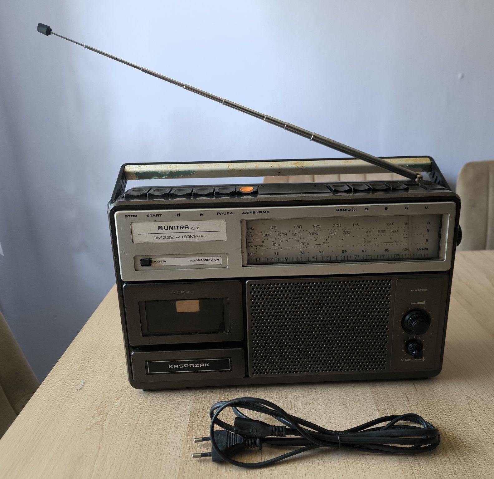 Unitra ZRK Kasprzak RM-222 Radiomagnetofon