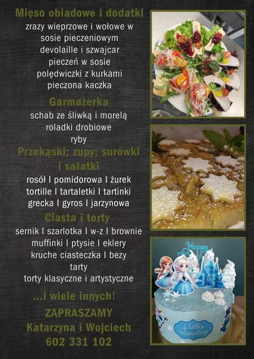 CATERING - Przyjmujemy zamówienia na święta i sylwestra - CATERING