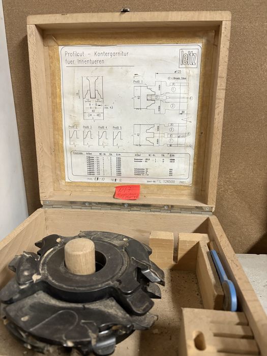 Фрези для столярного виробництва