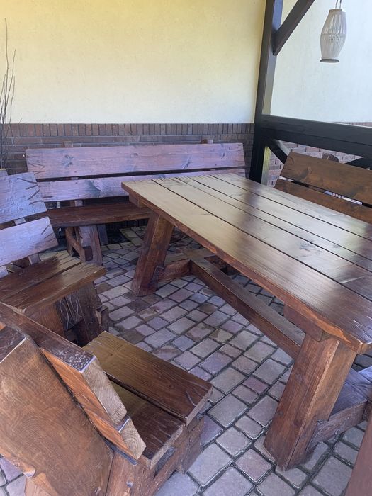 Sosnowy wypoczynek ogrodowy