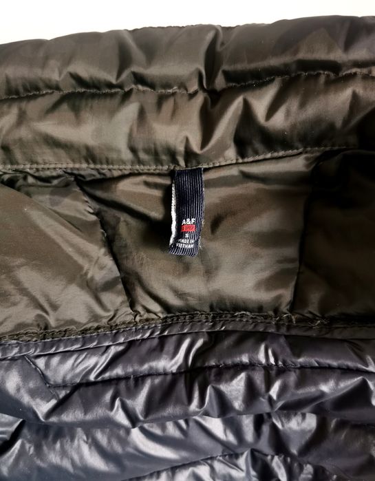 Abercrombie&Fitch puchowa kurtma moro