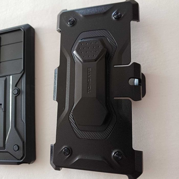 Чохол для Samsung Galaxy S24 Ultra, Tongate MECH Series Clip, чорний