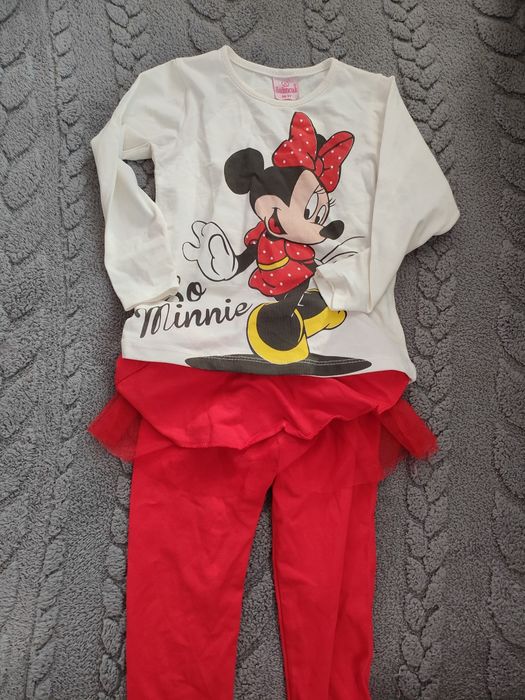 Piękny komplet 98, nowy, myszka Minnie