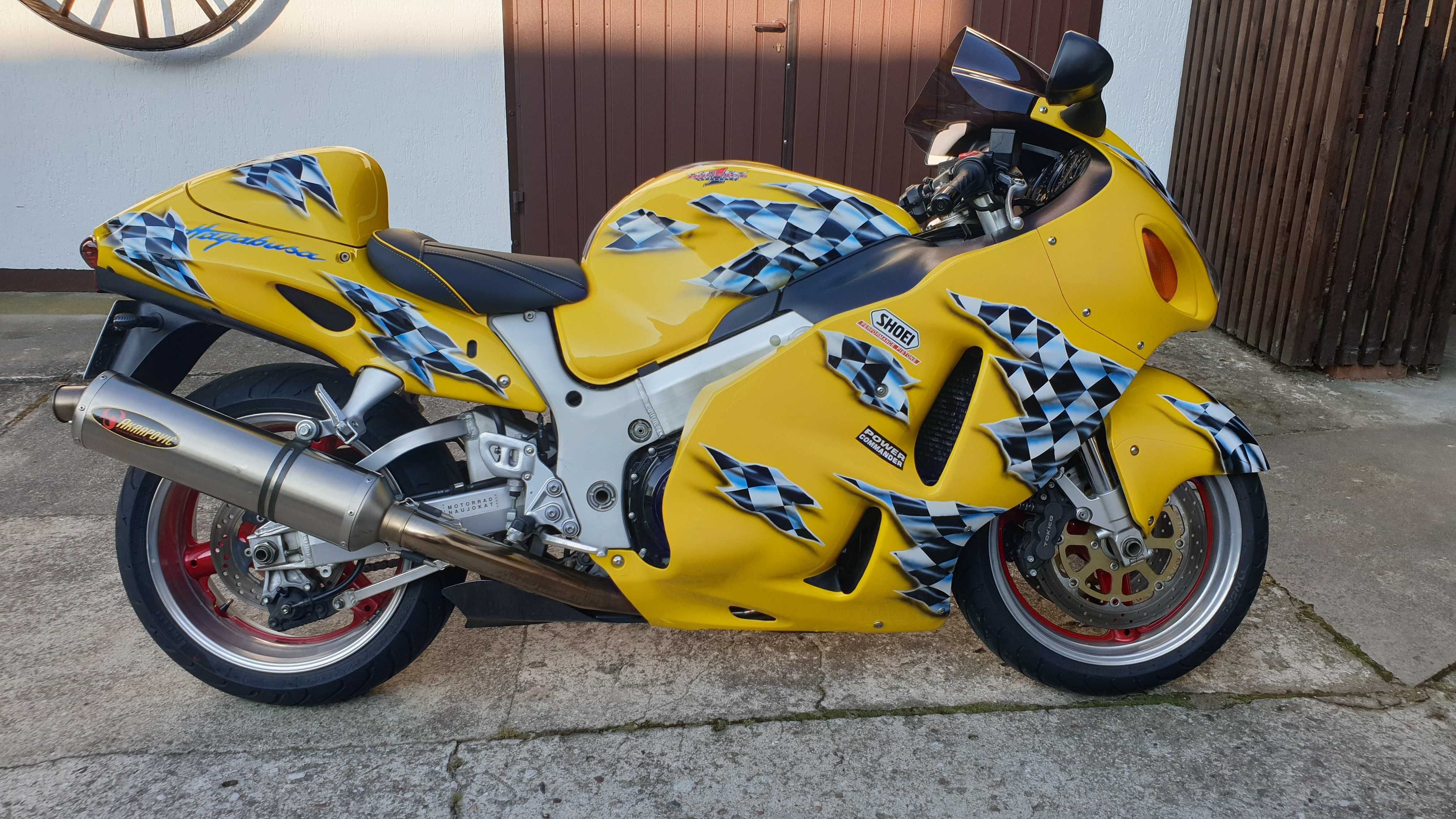 Suzuki gsx 1300r Hayabusa,  Akrapović. bdb stan.