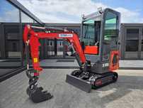 XTM X10 Z KABINĄ mini koparka 1000kg! ZESTAW RATY LEASING