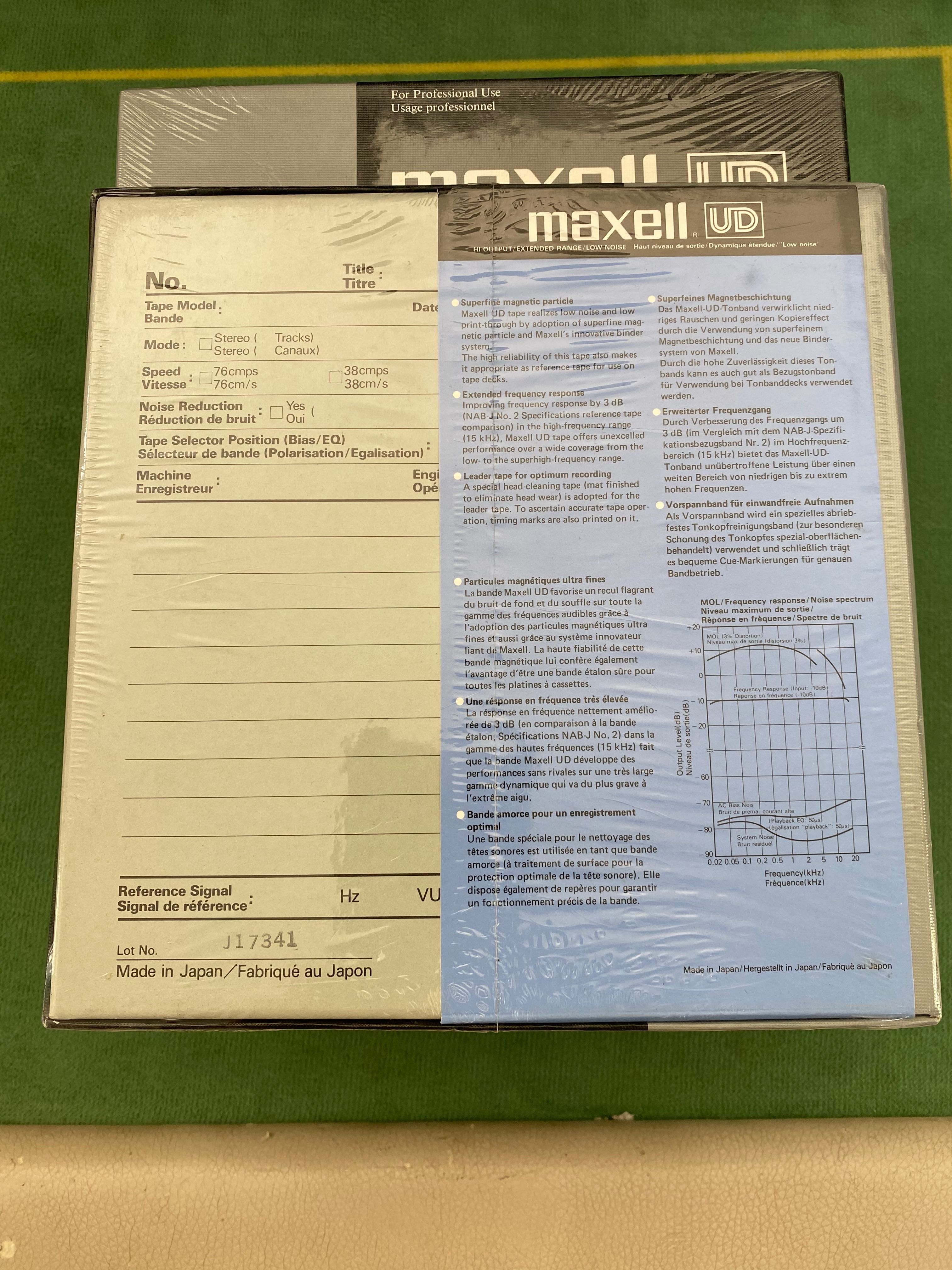 Магнітна стрічка Maxell UD35-90 нова, запечатана