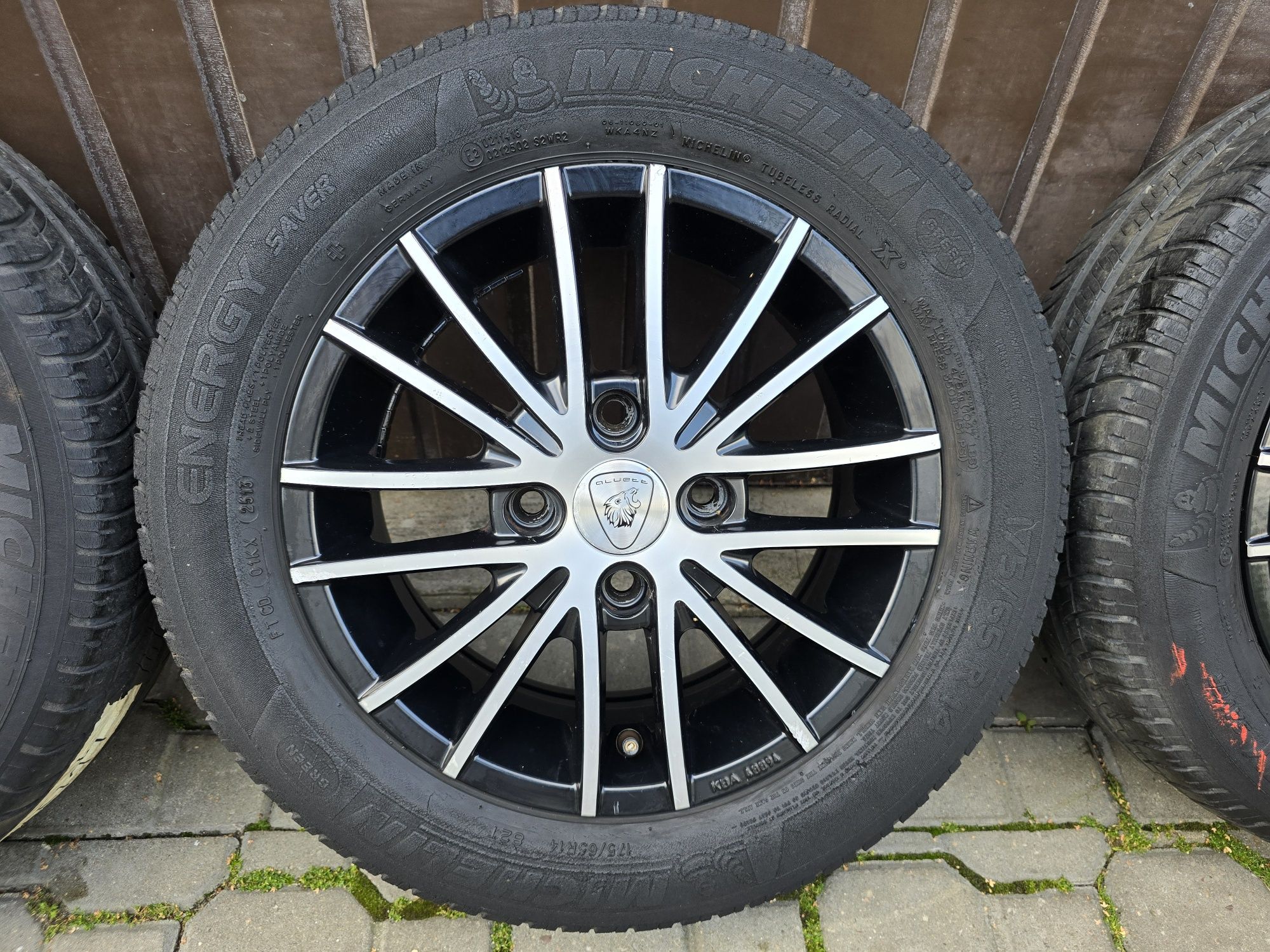 Felgi z oponami 175/65R14 Ford Fiesta 4x108 Fusion Focus Puma KA+