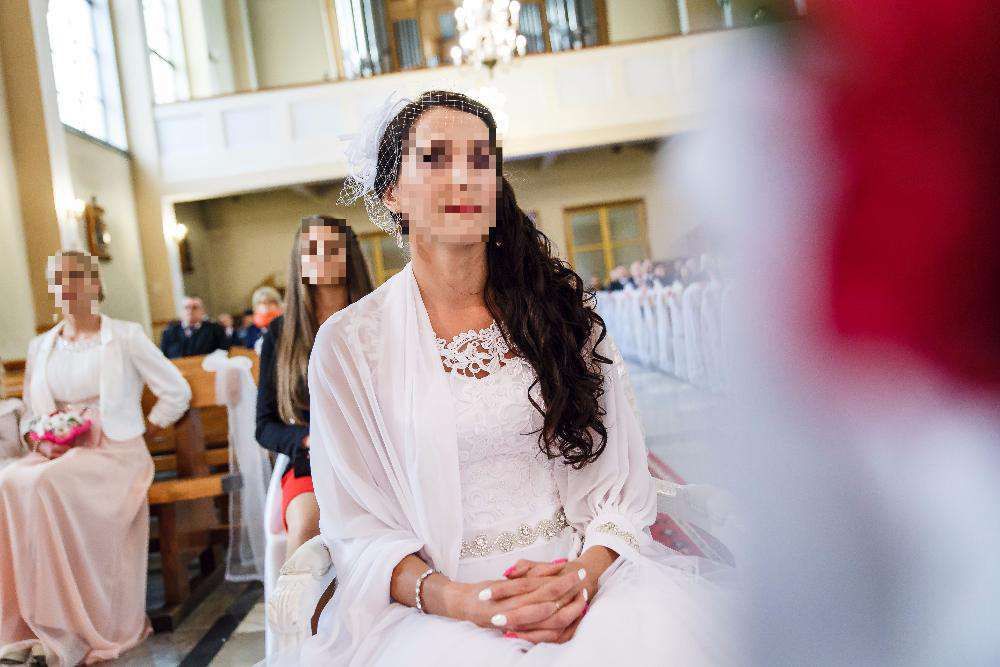 Sliczna suknia ślubna
