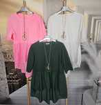 Bluzka tshirt + falbanka wisior gratis