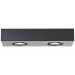 Brilliant Doro Lampa Sufitowa LED Czarny, 2-punktowe okazja