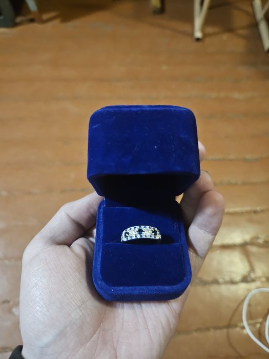 Кольцо серебряное