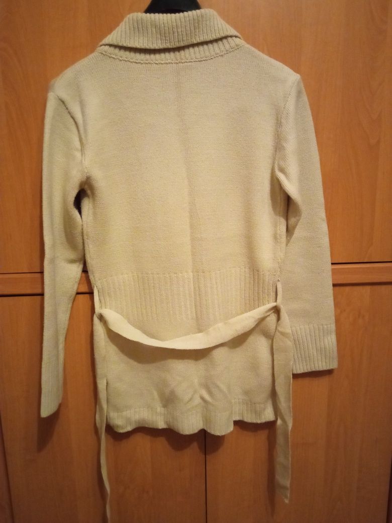 sweter długi damski