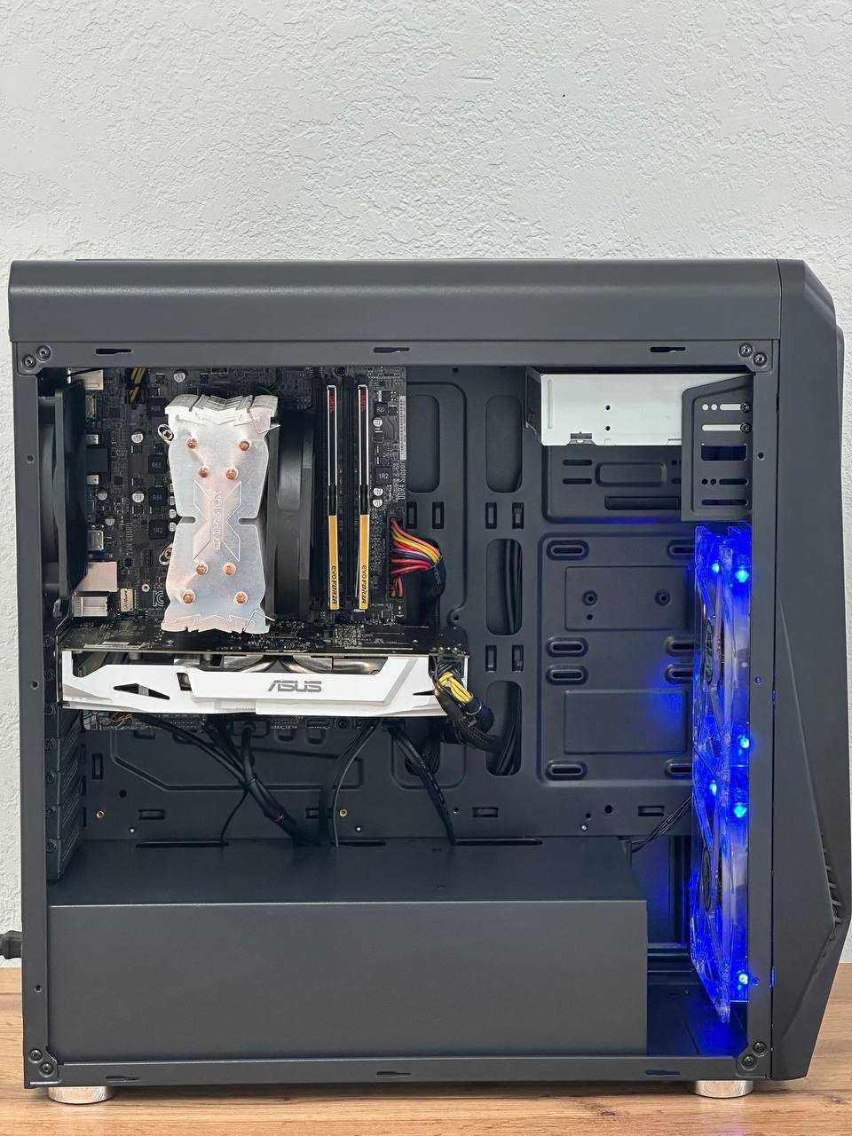 Ігровий комп'ютер/intel i7-7700/asus b150m/ssd 240gb/gtx 1060 6gb/600w