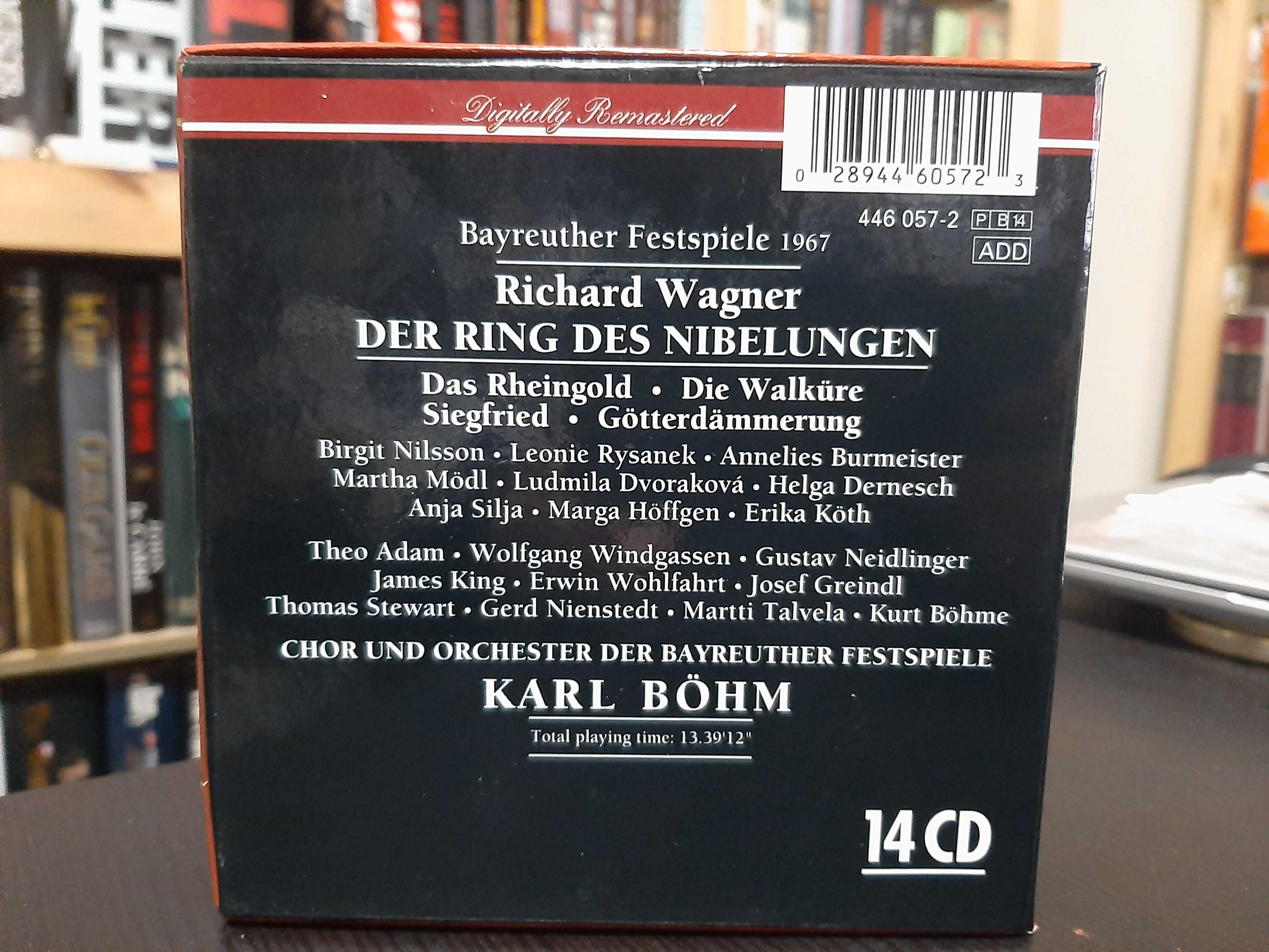Wagner – Der Ring des Nibelungen – Bayreuther Festspiele, Karl Böhm