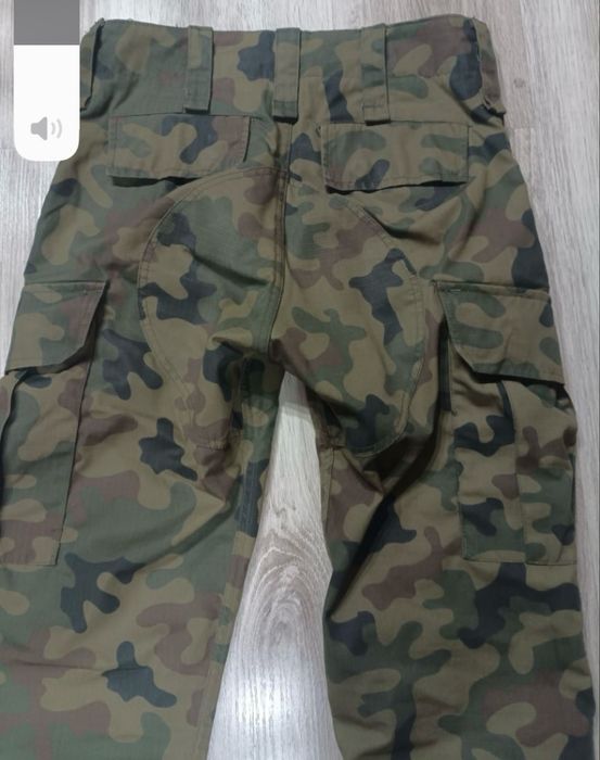 Spodnie wojskowe moro