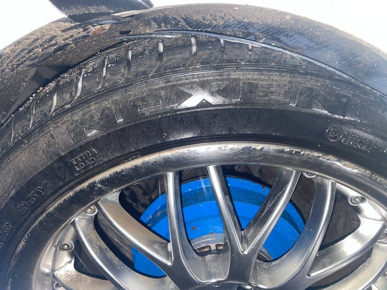 Диски BBS R18 різноширокі з полкою 4х100 з шинами