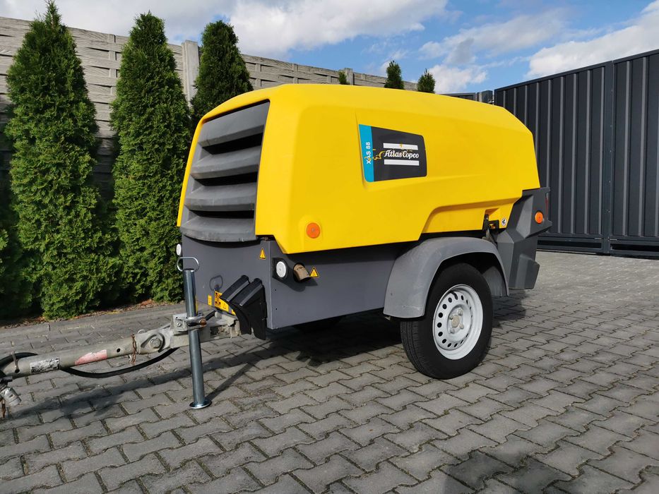 2020r 330h OSUSZACZ Kompresor 5m3 ATLAS COPCO XAS88  REJESTRACJA 750kg