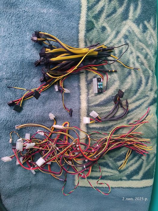 Серверні дроти живлення + Pico PSU — комплект для живлення ПК, майнінг