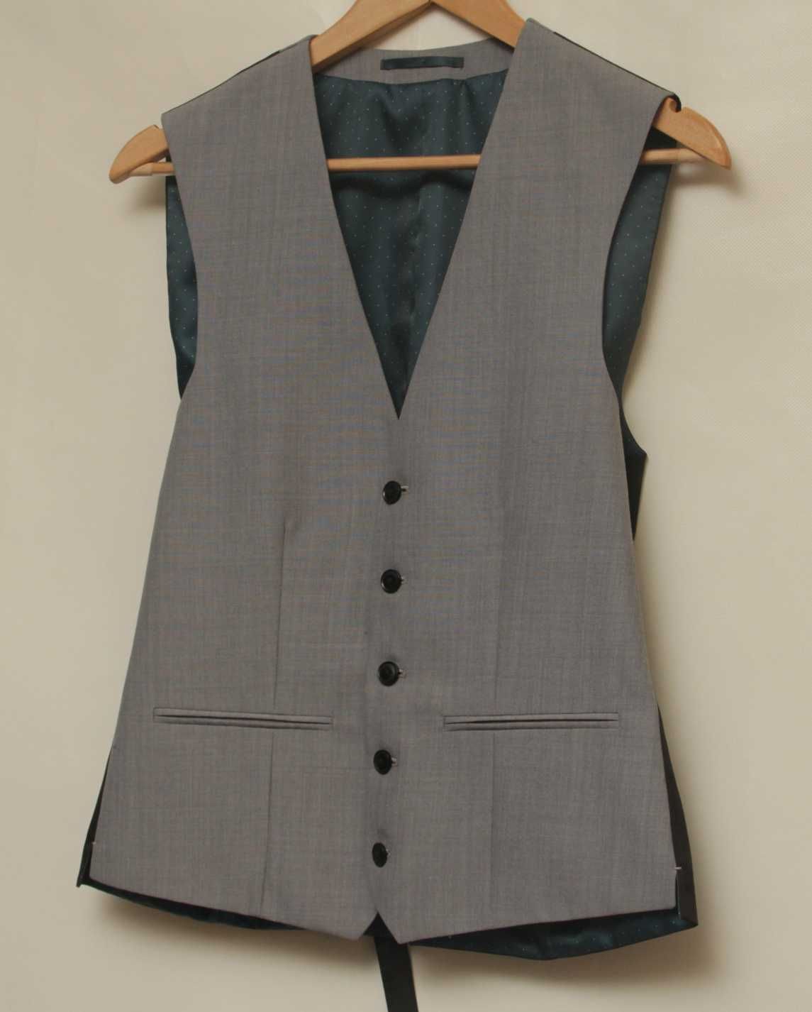 Woolmark Next 36R S костюмная двойка премиальной шерсти pure new wool