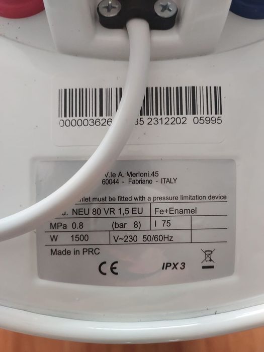 Bojler Podgrzewacz elektryczny Regent 80L