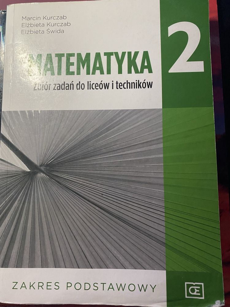 ksiażka matematyka klasa 2 technikum