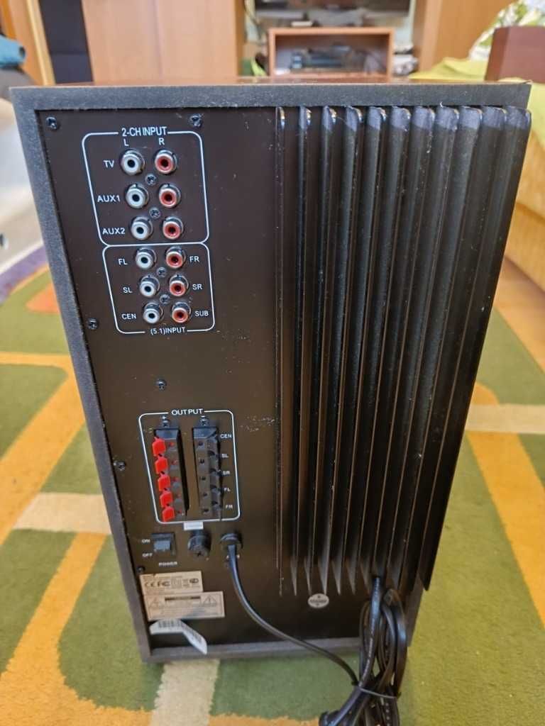 Genius głośniki SW-HF 5.1 6000 v2, 5.1, 200W, używane