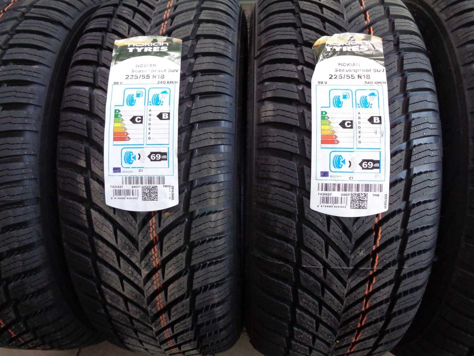 NOKIAN 225/55R18 Seasonproof 1 , Nowe Opony Całoroczne , ANDAR