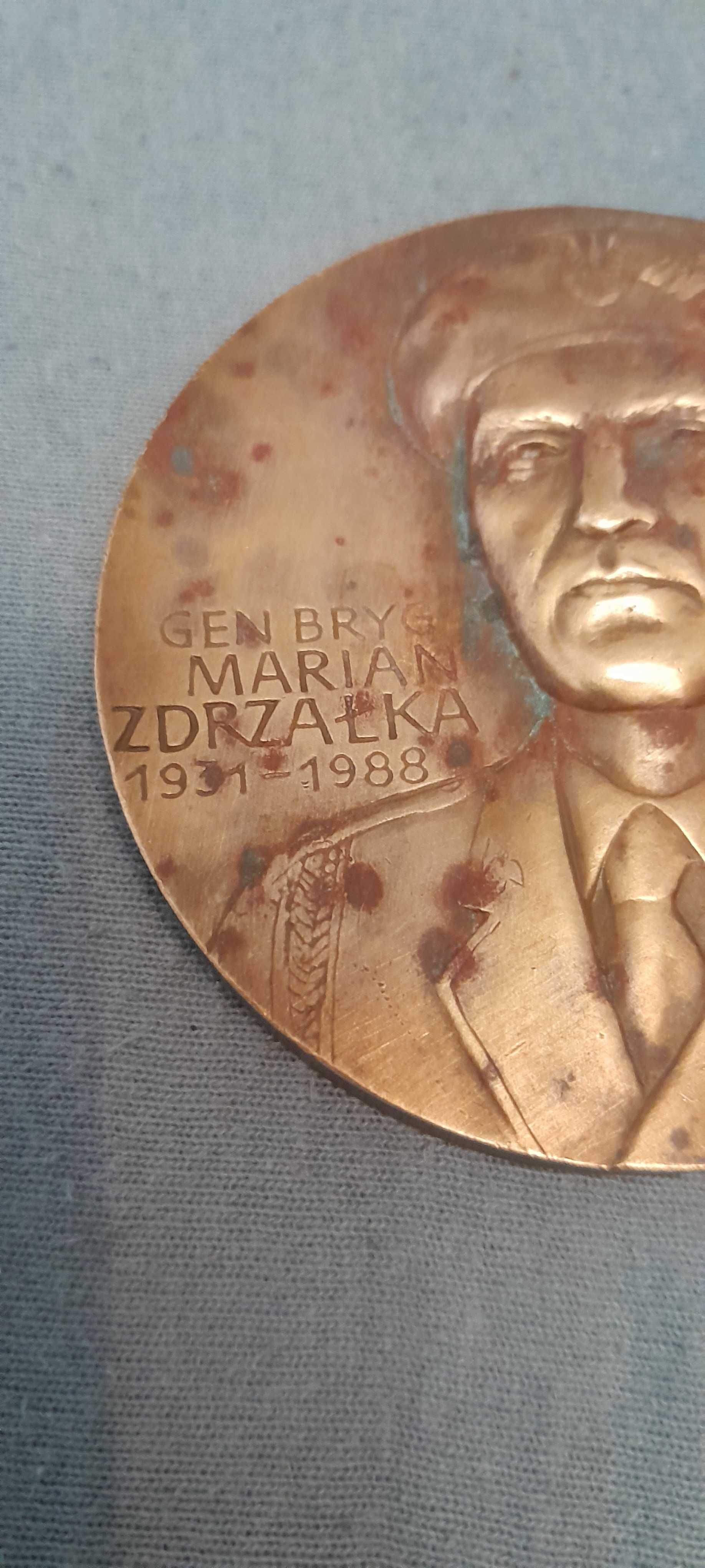 Medal braz Gen. Bryg. Marian Zdrzałka