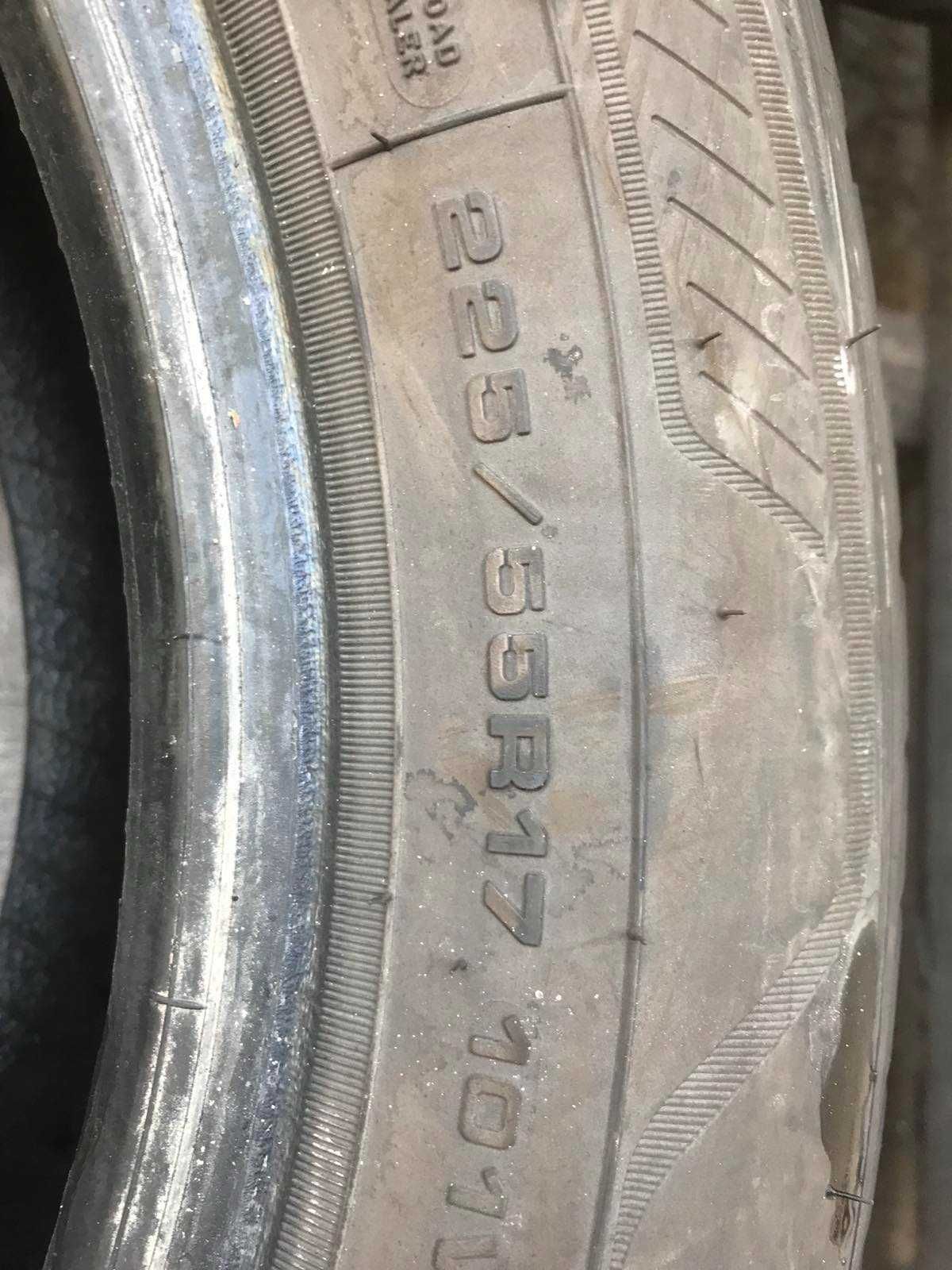 Шини GoodYear Vector GEN 3 225/55R17 Пара Б/у Склад Оригінал