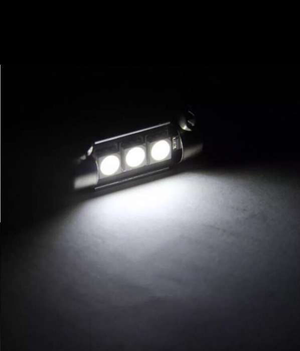 Leds T10 w5w com 12 smd Canbus,Leds tubulares 36/42 mm canbus