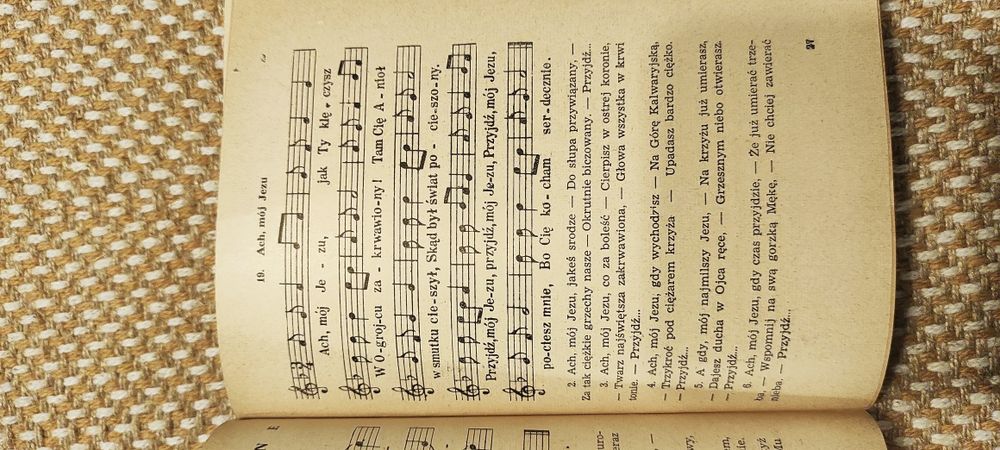 Stary Śpiewnik kościelny 1956 PRL