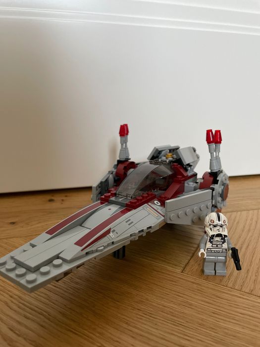 kompletne LEGO Star Wars (Gwiezdne Wojny), V-Wing Starfighter, 75039