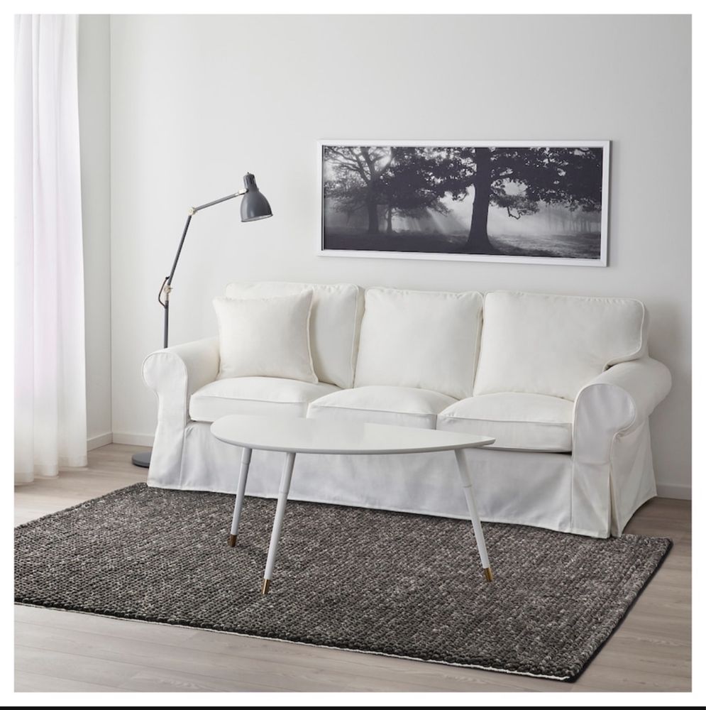 Ikea HJORTHEDE dywan wełna brąz 170 x 240