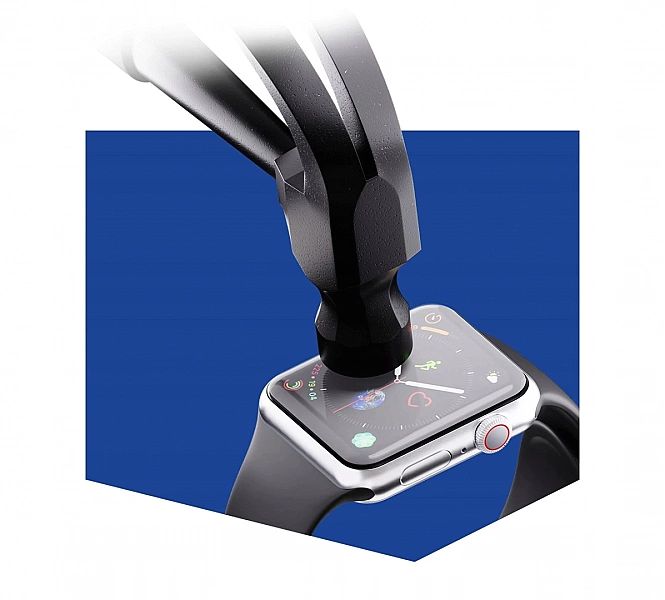 Szkło hybrydowe 3mk Protection do Samsung Galaxy Watch 3/41mm 3 szt.