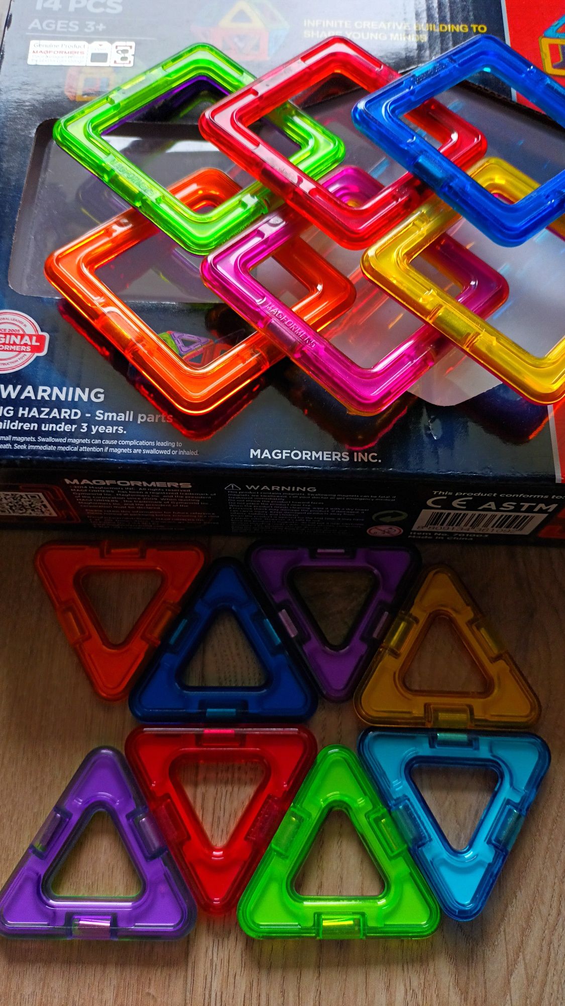 Magformers 14 el. Klocki magnetyczne