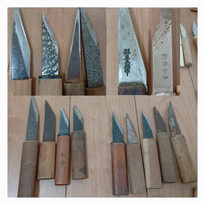 Японські Стамески Різці Рубанки Ніж Нож Кірідаші