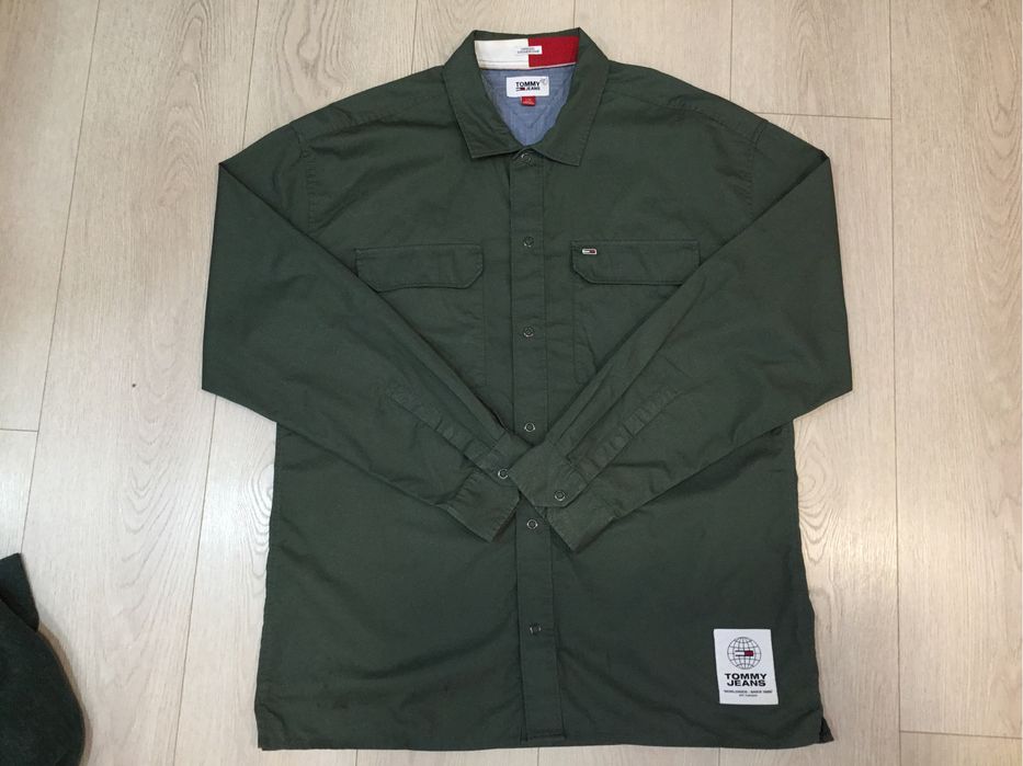 Продам овершот  сорочку Tommy Hilfiger розмір L-XL оверсайз oversized