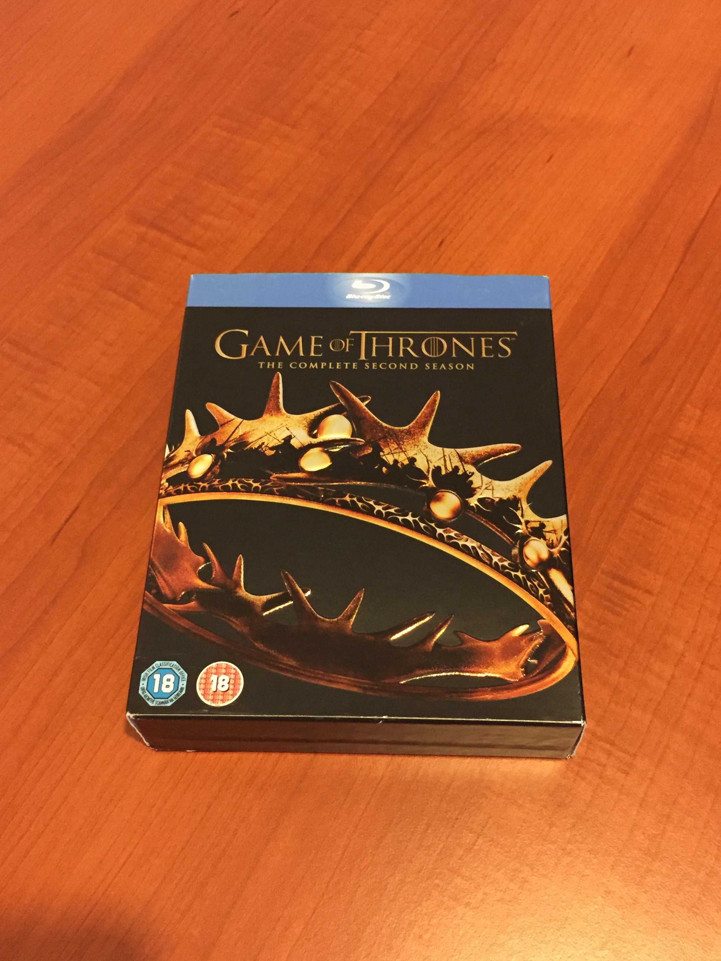 Game of Thrones The Complete Second Season Blu-Ray