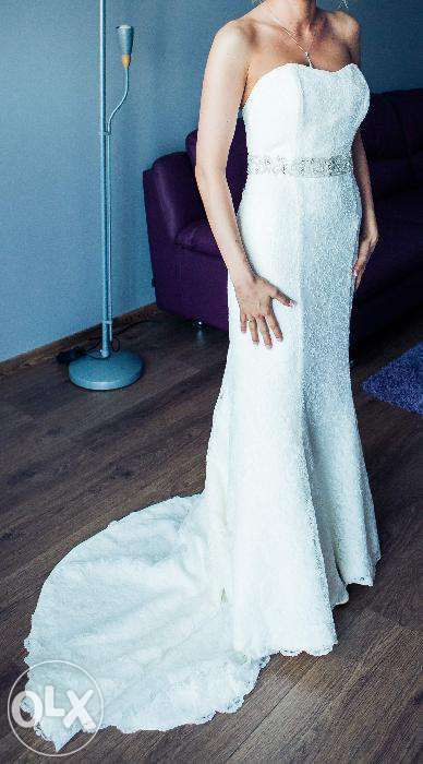 Piękna suknia ślubna z salonu Madonna, rozm. 36, stan idealny!