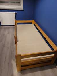 Łóżko sosnowe - 180x80 używane + materac gratis