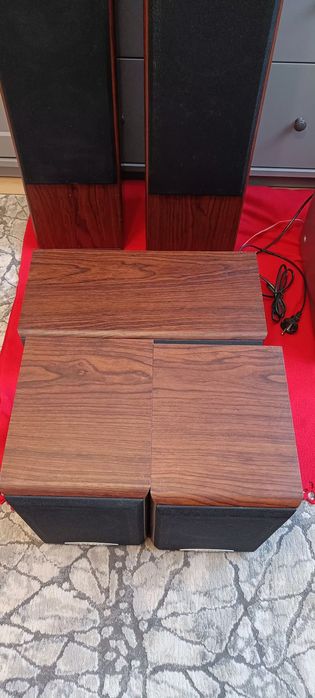 Zestaw kina domowego kolumny Quadral Quintas wzmacniacz Onkyo